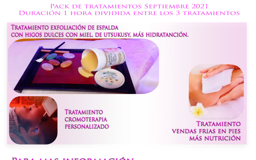 Promoción Septiembre 2021 – Terapias Maite Reus